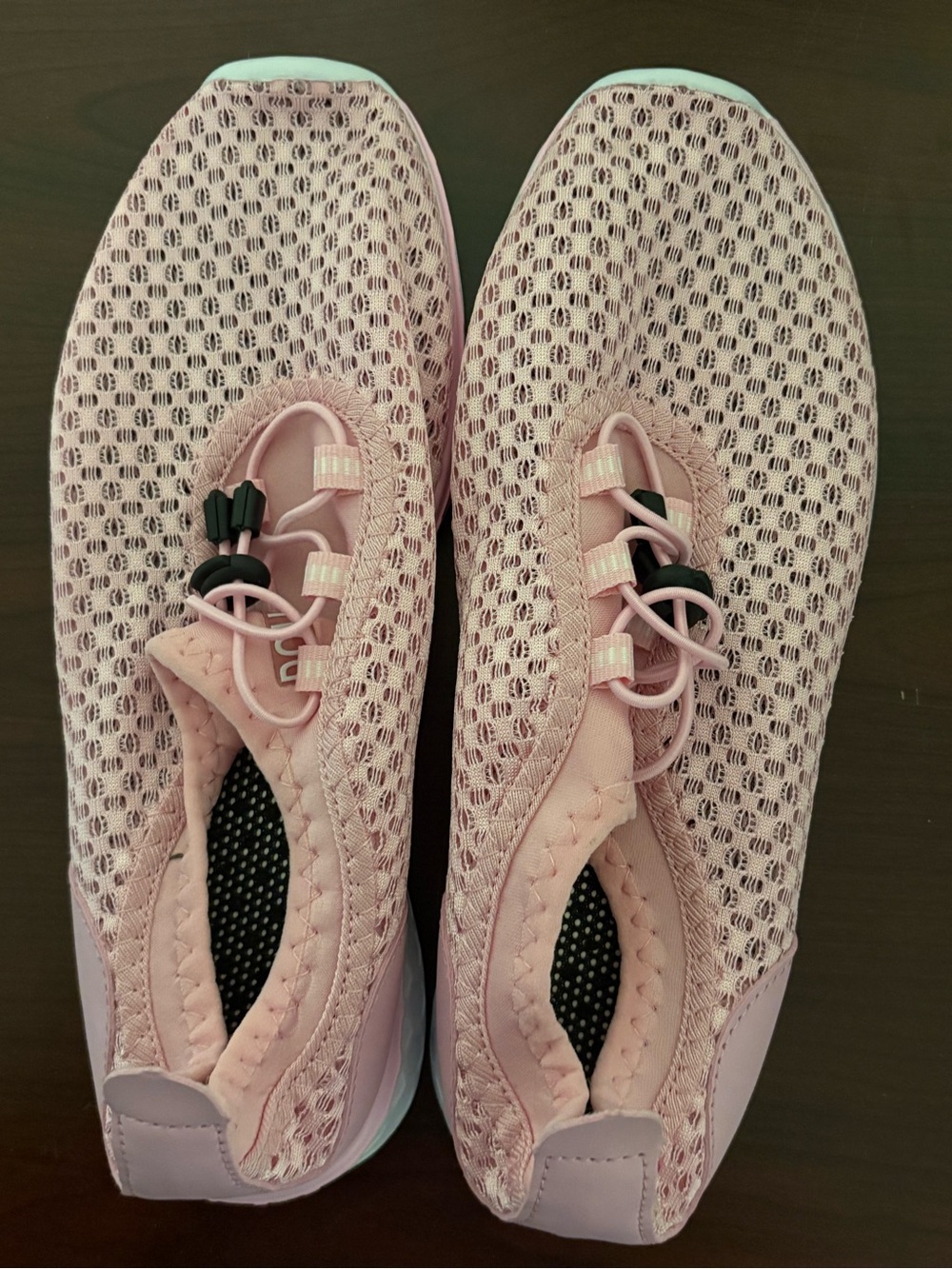 Women’s Pink Mesh Slip-On Water Shoes